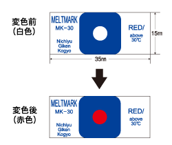 日油技研MK-30測(cè)溫紙