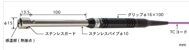 靜止表面用溫度計(jì)探頭A-231K-01-1-TC1-ASP