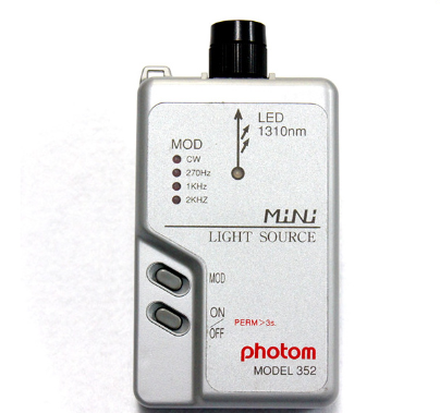 日本PHOTOM光纖檢測儀用MINI352光源光功率計(jì)