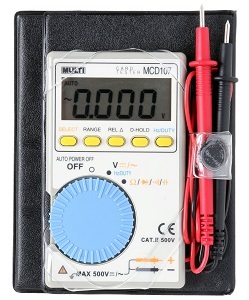 multi鉗型表MCD-107 袖珍萬用表4000個計數(shù)，具有測頻功能