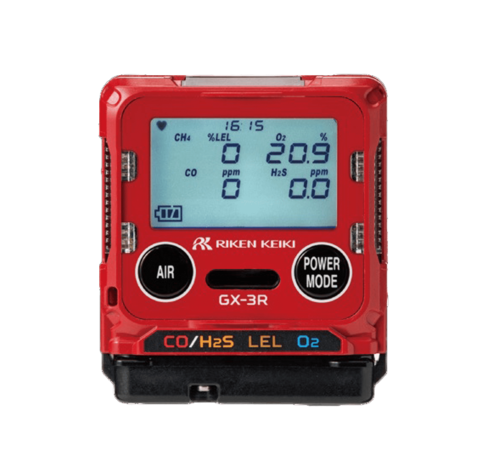 進口日本GX-3R 氣體檢測儀同時連續(xù)檢測缺氧、可燃氣體和有毒氣體