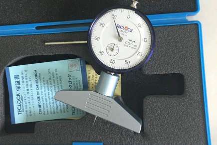 正品日本TECLOCK得樂(lè)深度計(jì)DM-210深度表DM-250