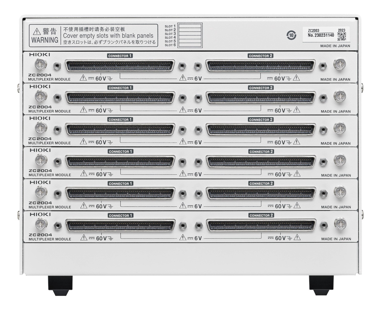 日本進口電子測量儀表掃描模塊機架 ZC2003
