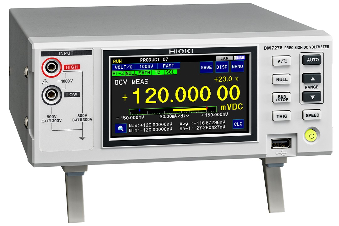 日本hioki進(jìn)口日置直流電壓計(jì) DM7276
